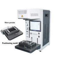 TBK 958A Laser Fiber Engraving Marking Machine With Touch Screen For Mobile Phone Repair