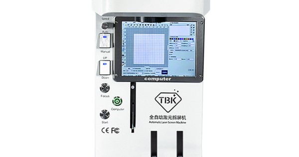 TBK-958B laser separating machine for iPhone back glass and LCD frame repair
