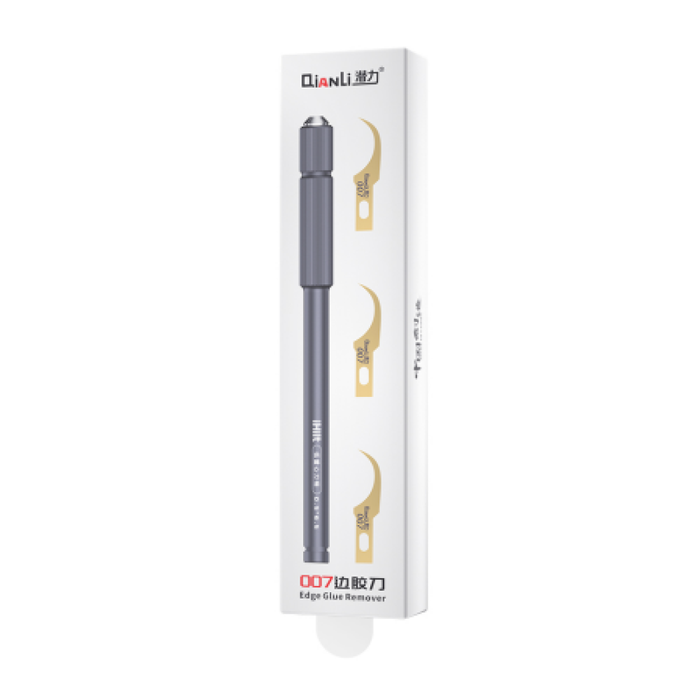 Qianli 007 V2.0 edge glue remover used for cleaning adhesive from a phone frame