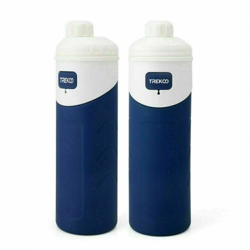 Foldable Water Bottle 500ml Navy blue