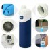 Foldable Water Bottle 500ml Navy blue